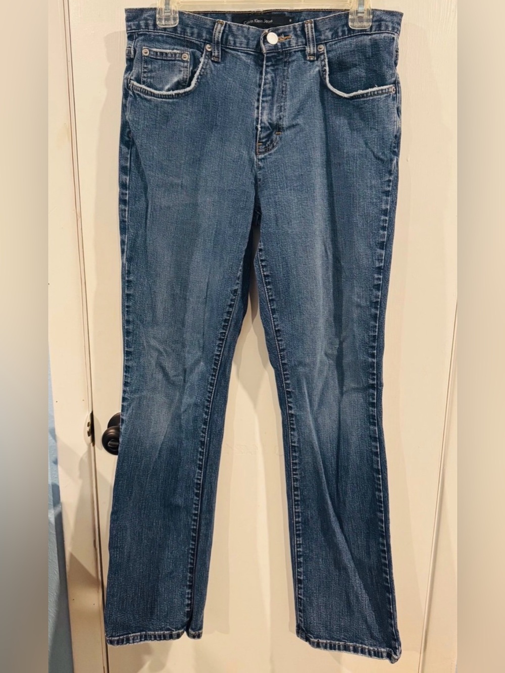Calvin Klein Jeans women size 8 Bootcut Blue Denim